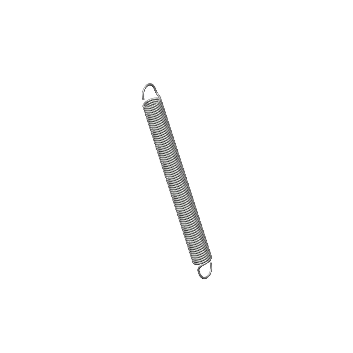 Zinc Extension Spring 95.25mm Long (9.53 OD x 1.04 WD) C215 from Century