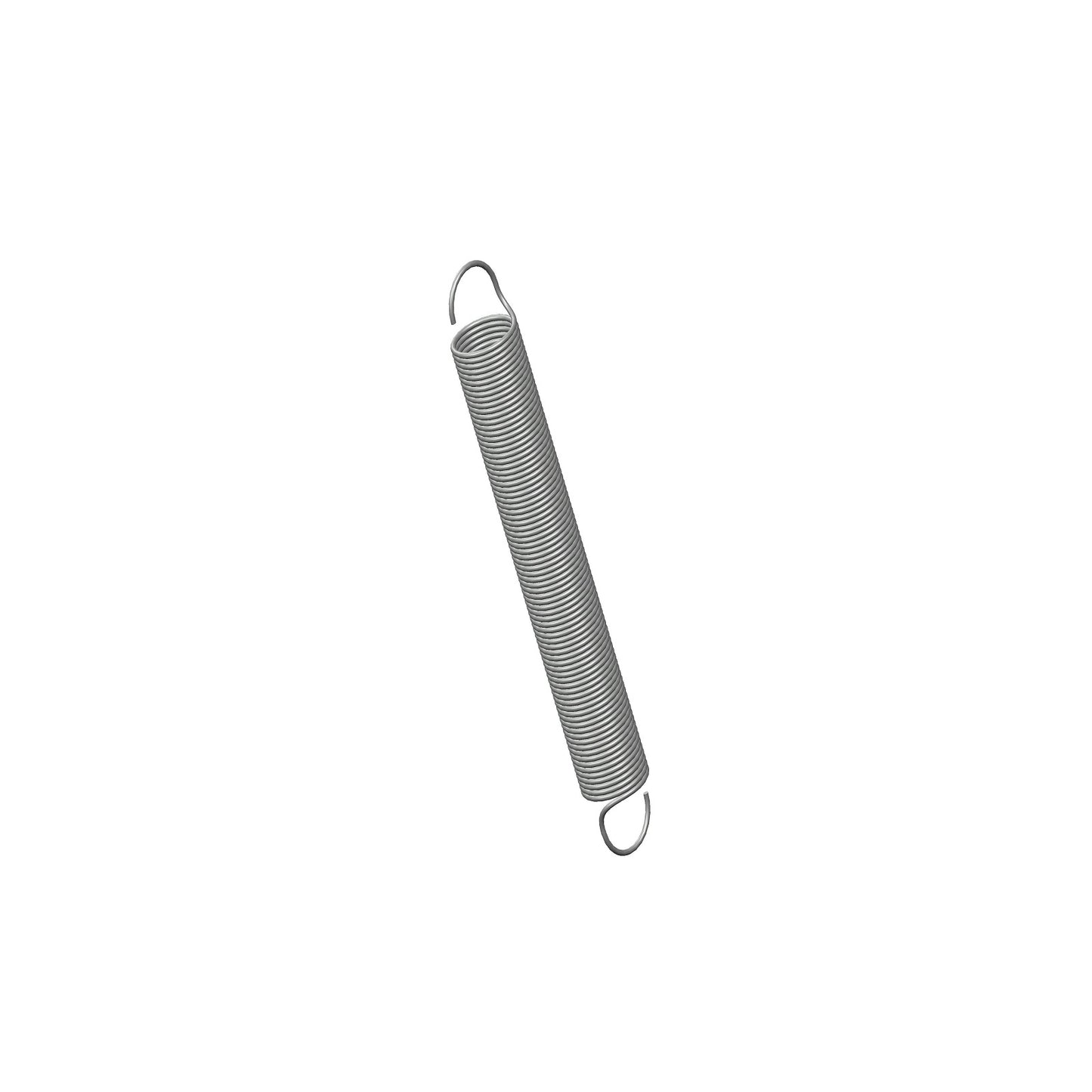 Zinc Extension Spring 215.9mm Long (27 OD x 2.03 WD) C271 from Century