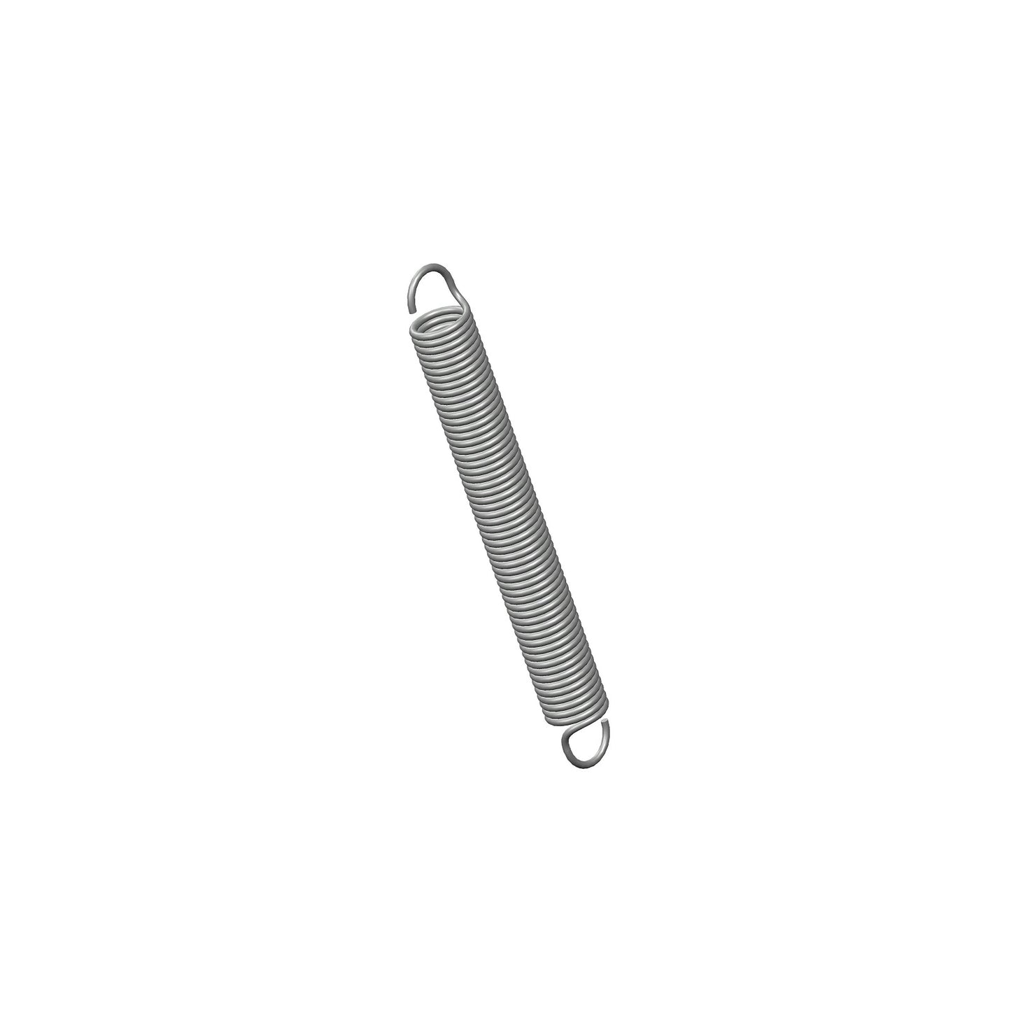 Zinc Extension Spring 165.1mm Long (19.05 OD x 2.31 WD) C277 from Century