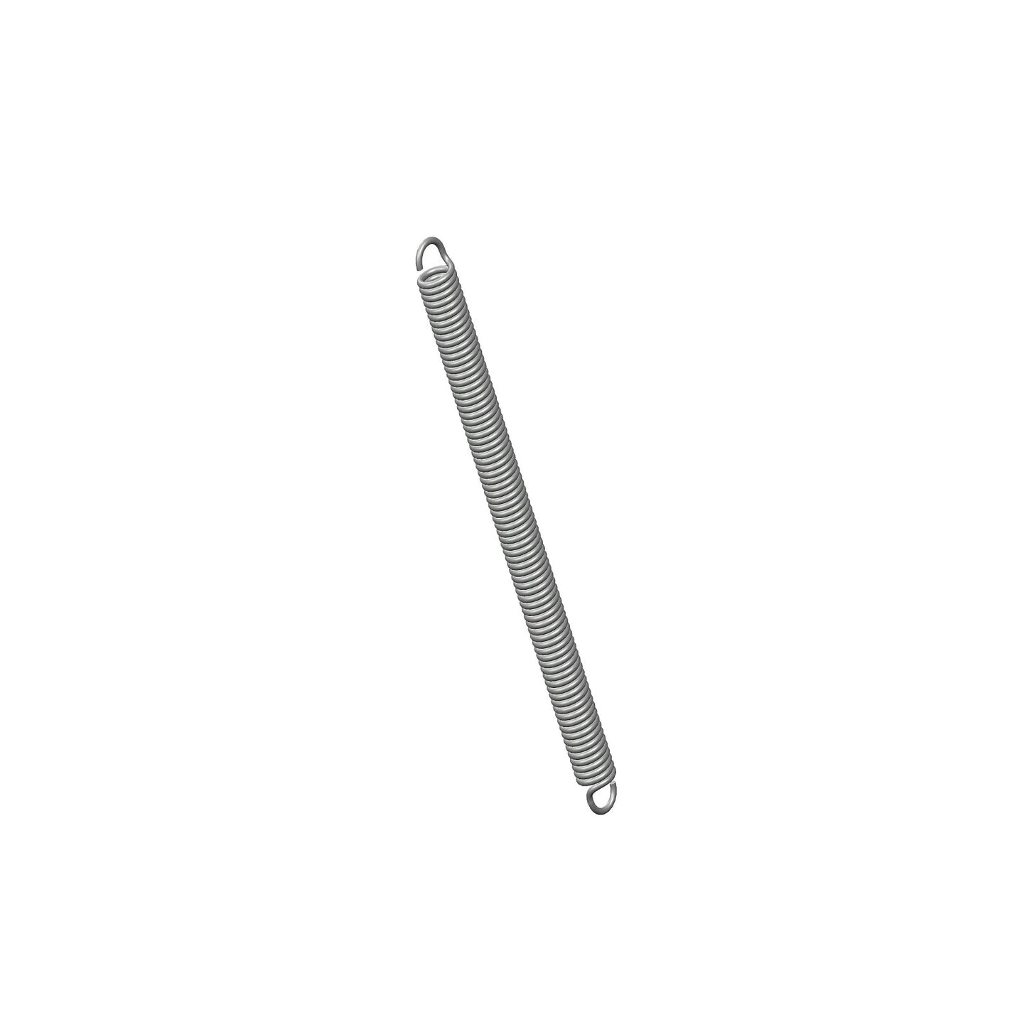 Zinc Extension Spring 139.7mm Long (9.53 OD x 1.57 WD) C281 from Century