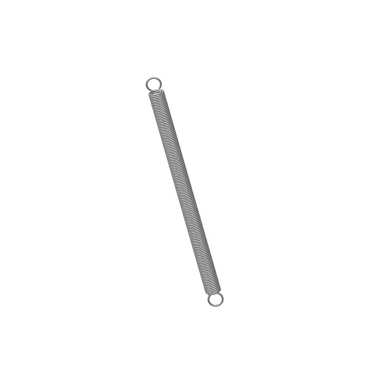Zinc Extension Spring 127mm Long (7.92 OD x 0.86 WD) C289 from Century