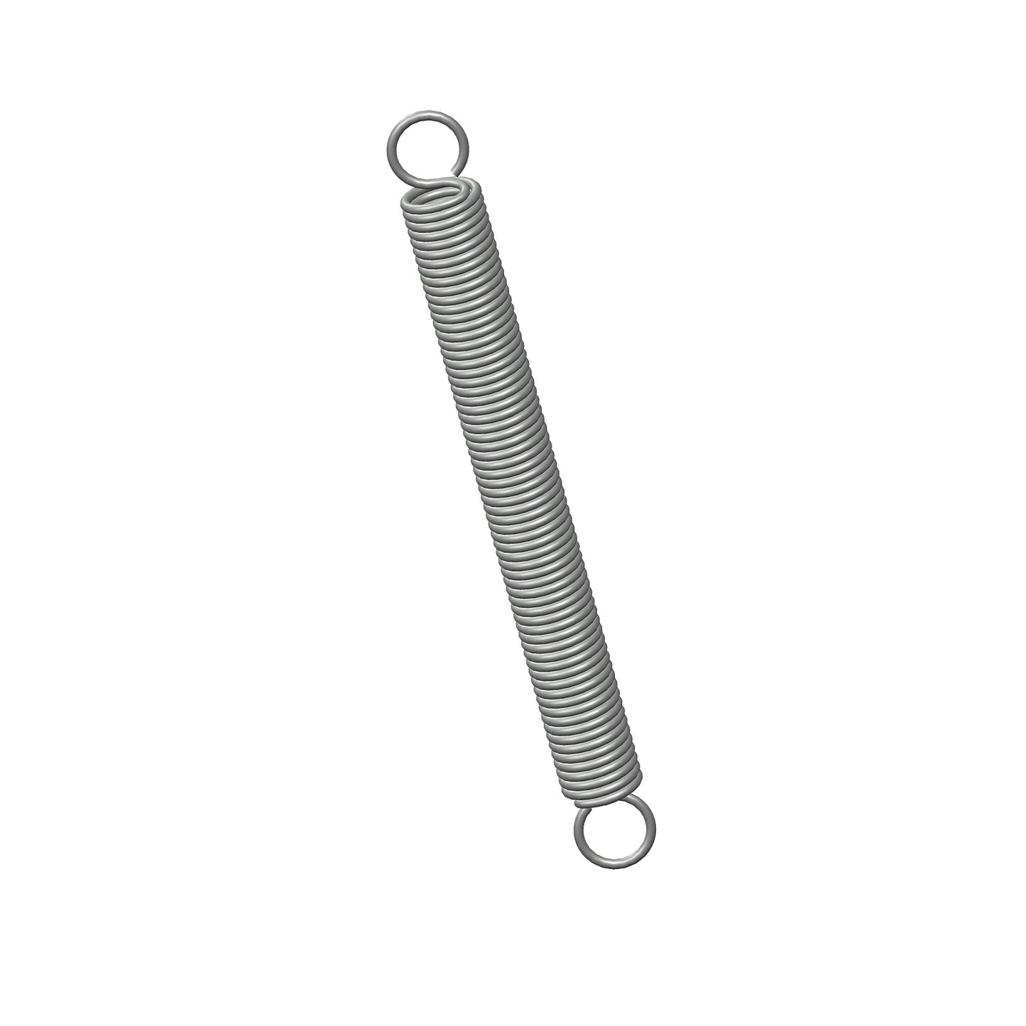 Zinc Extension Spring  215.9mm Long (23.8 OD x 3.05 WD) C327 from Century
