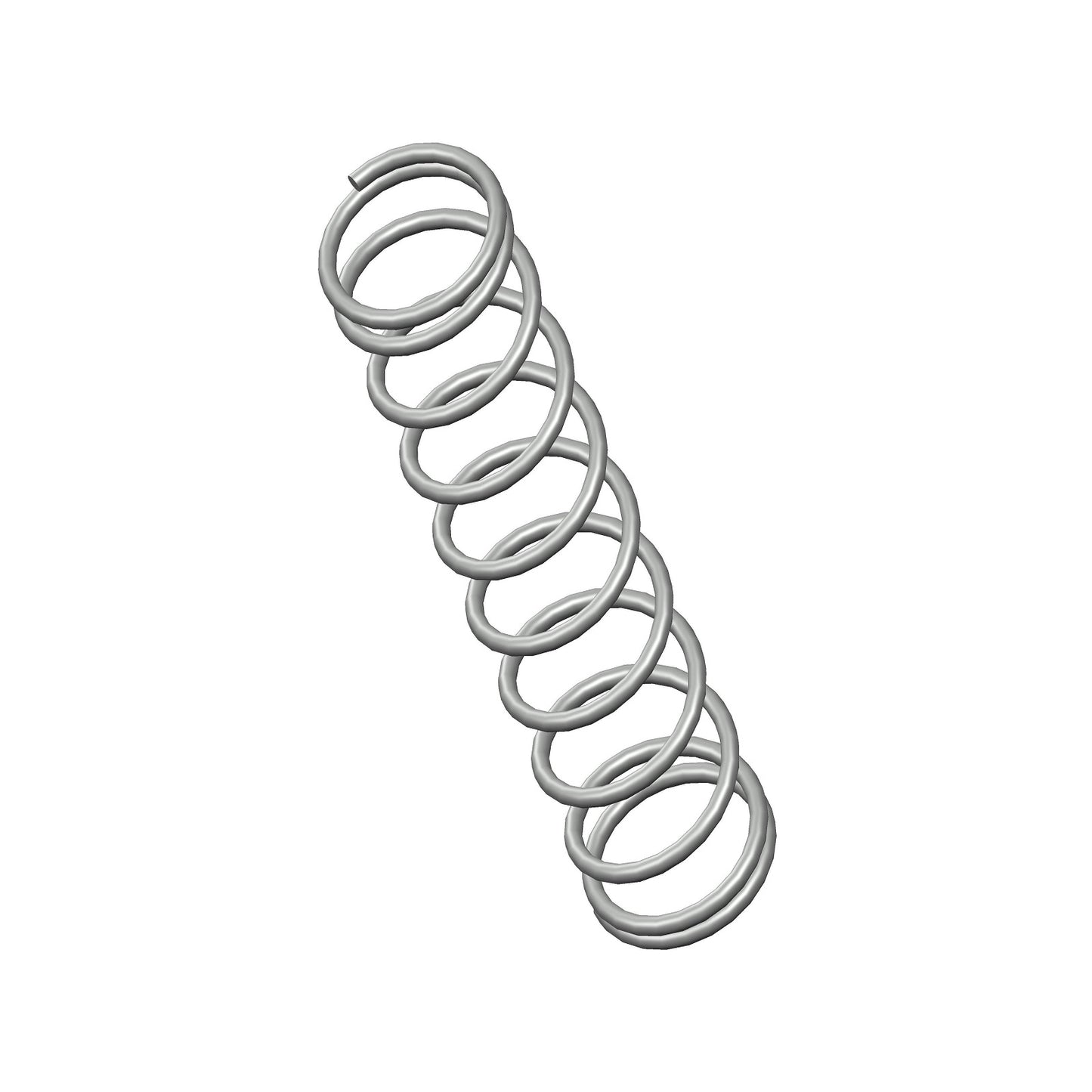 Zinc Compression Spring  25.4mm Long (5.56 OD x 0.51 WD) C530 (2 pack) from Century