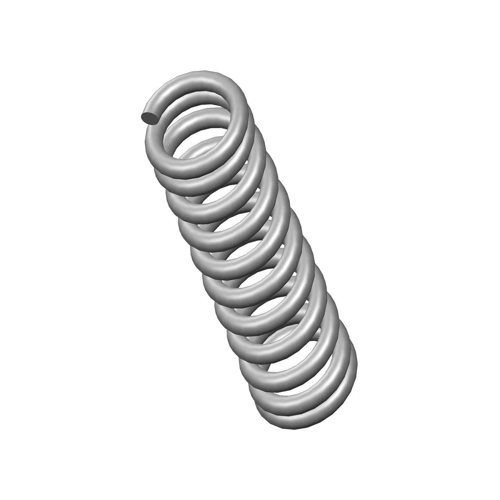 Zinc Compression Spring 34.93mm Long (3.18 OD x 0.36 WD) C570 (2 pack) from Century