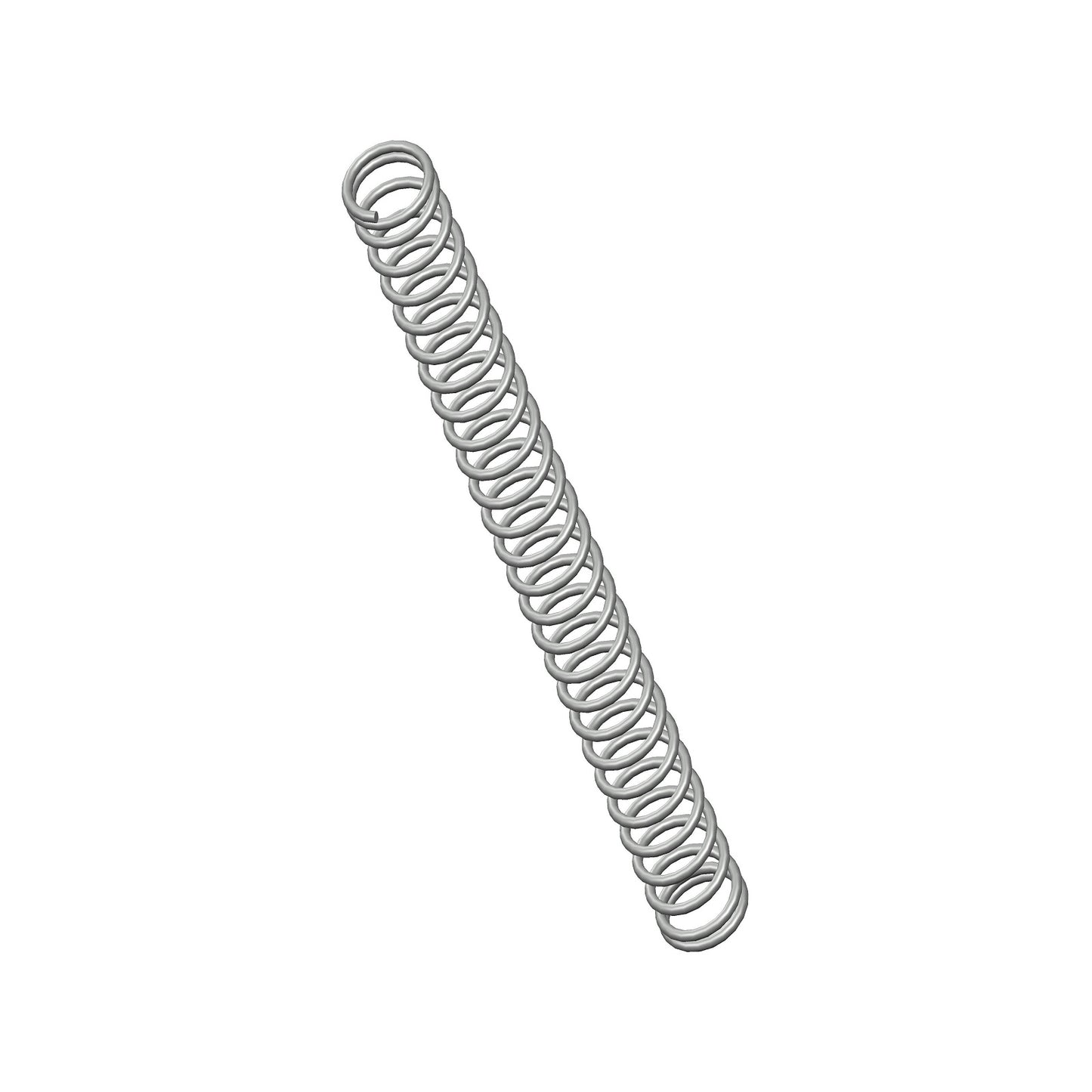 Zinc Compression Spring 34.93mm Long (3.18 OD x 0.36 WD) C570 (2 pack) from Century