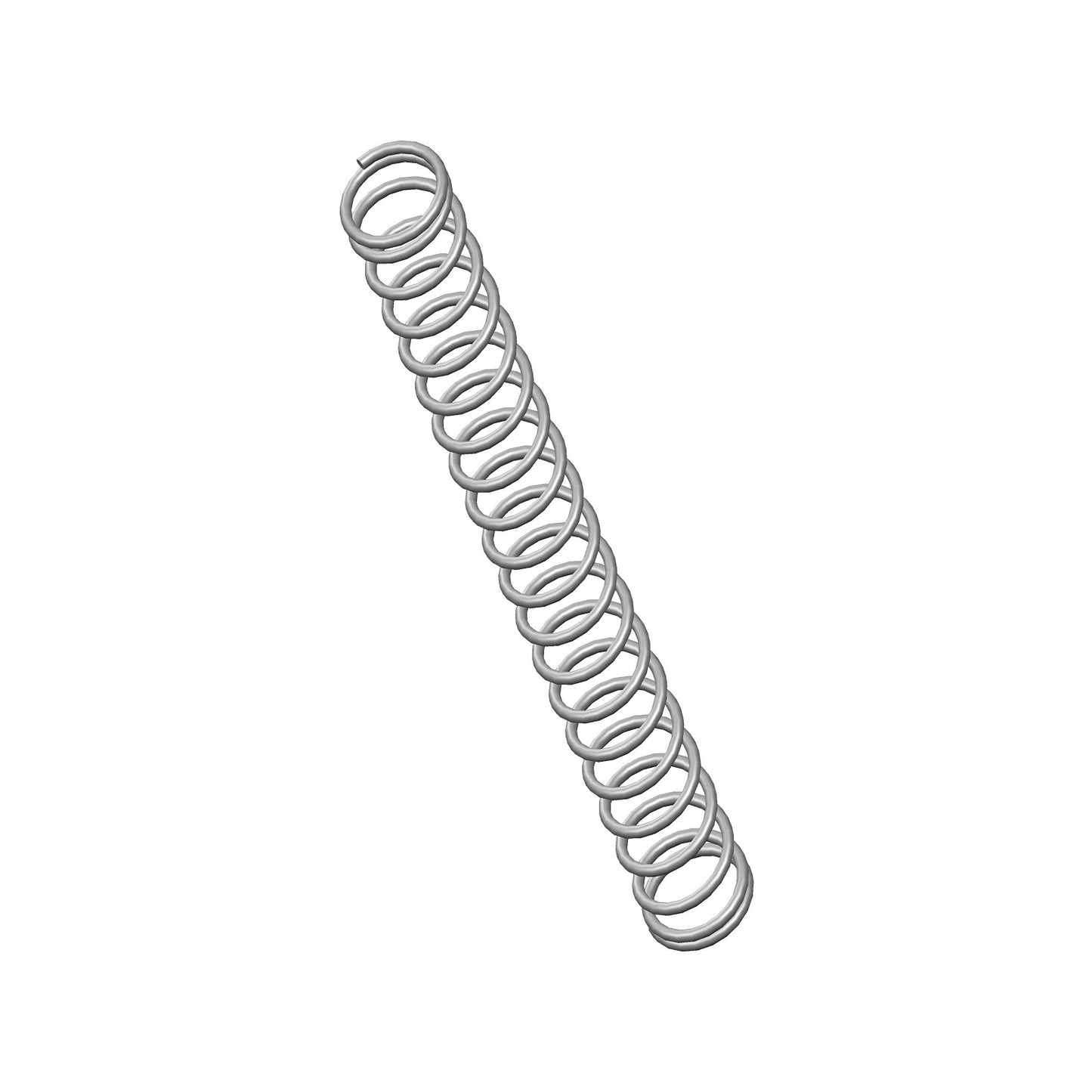 Zinc Compression Spring 34.93mm Long (3.96 OD x 0.41 WD) C576 (2 pack) from Century