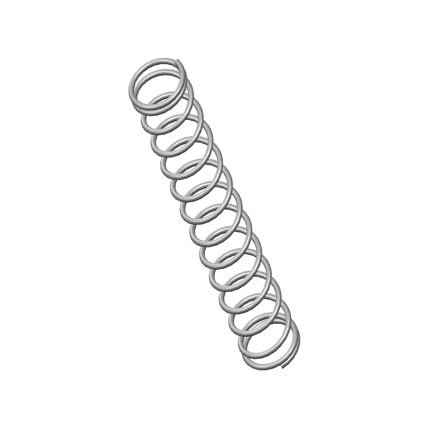 Zinc Compression Spring 34.93mm Long (5.56 OD x 0.51 WD) C600 (2 pack) from Century