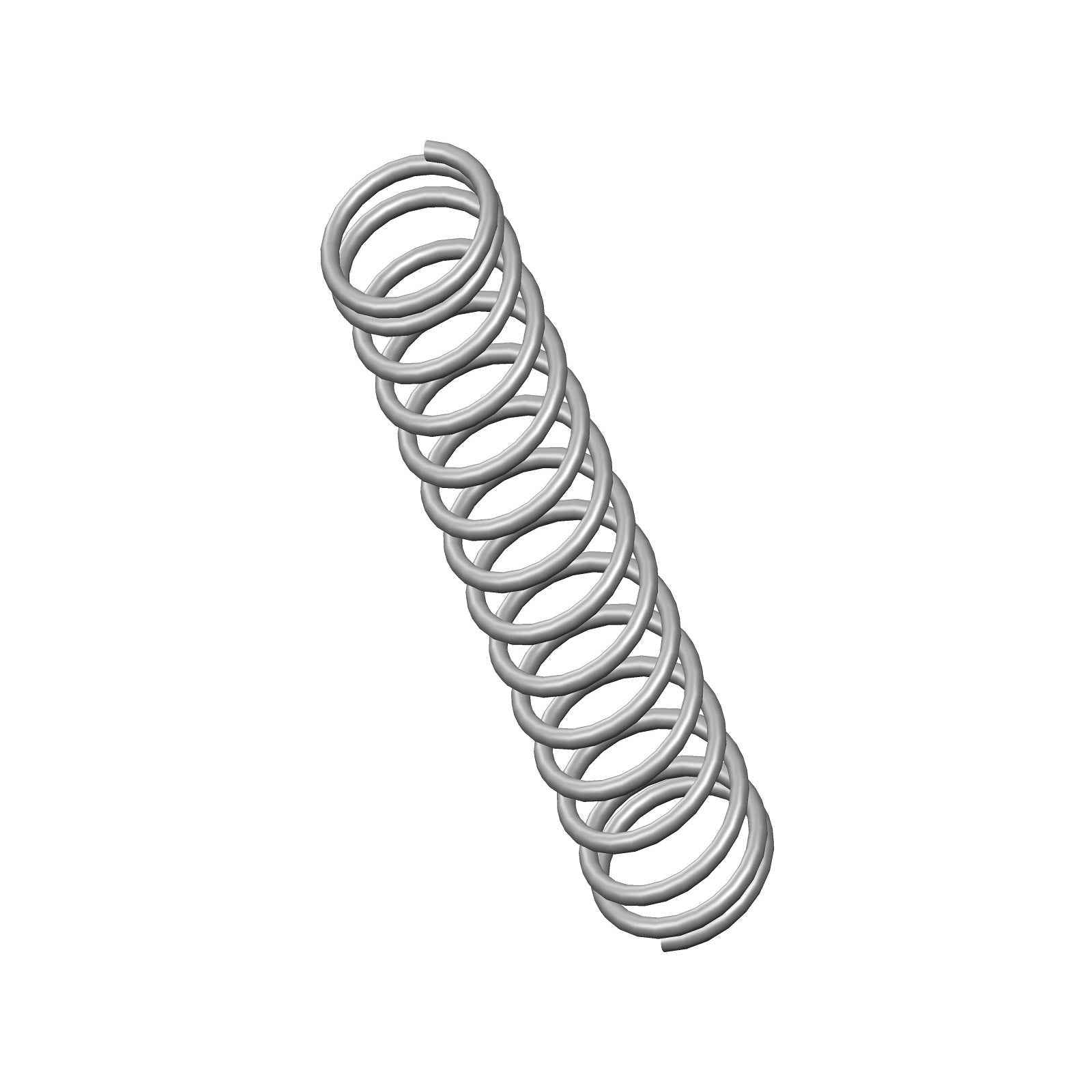 Zinc Compression Spring 34.93mm Long (7.14 OD x 0.71 WD) C612 (2 pack) from Century