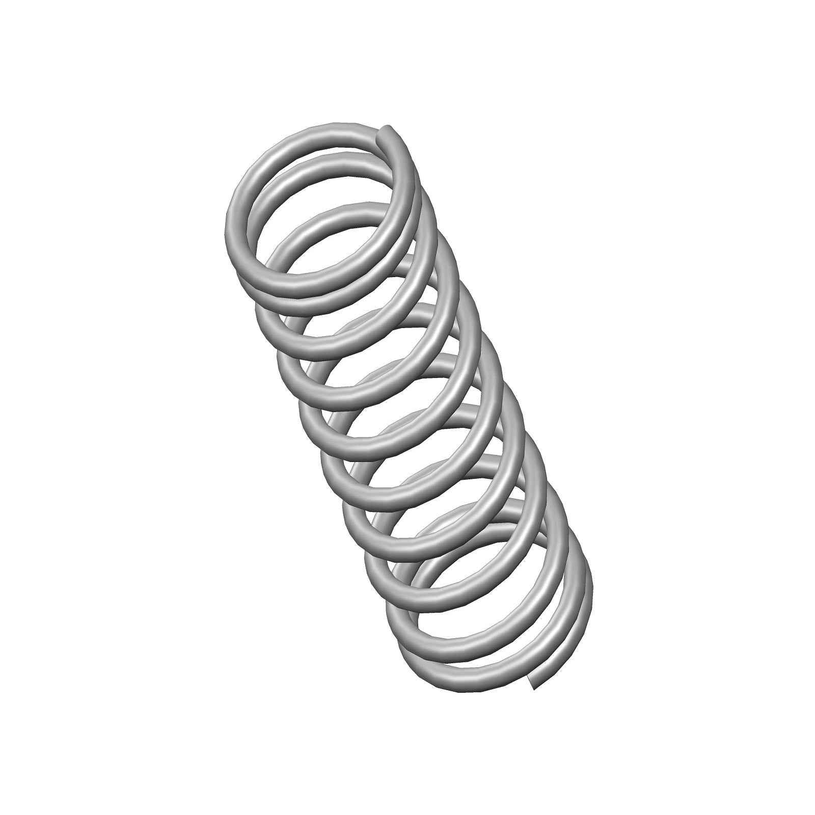 Zinc Compression Spring 28.58mm Long (9.53 OD x 1.04 WD) C624 (2 pack) from Century