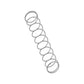 Zinc Compression Spring 44.45mm Long (7.95 OD x 0.41 WD) C660 (2 pack) from Century