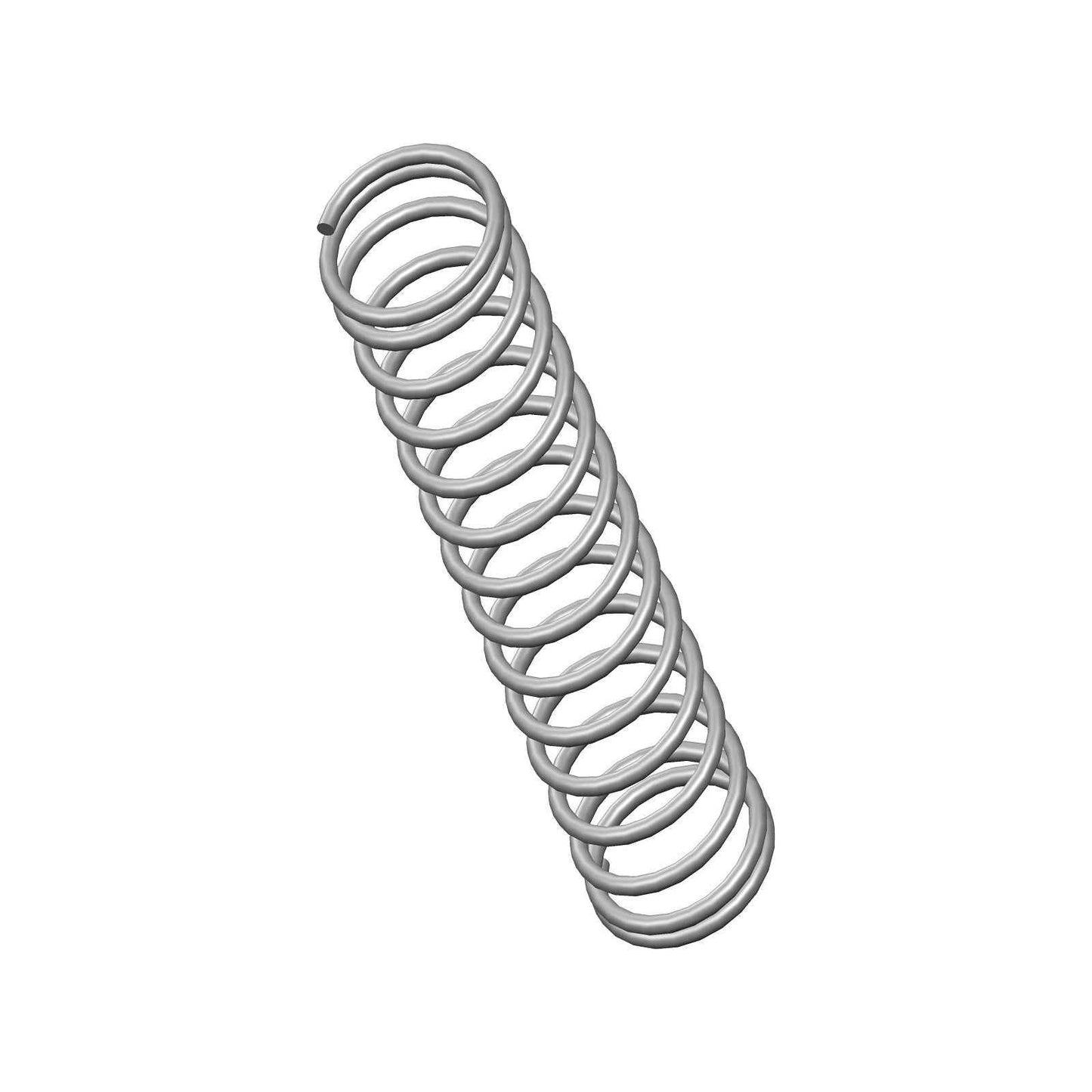 Zinc Compression Spring 4.45mm Long (9.53 OD x 0.89 WD) C672 (2 pack) from Century