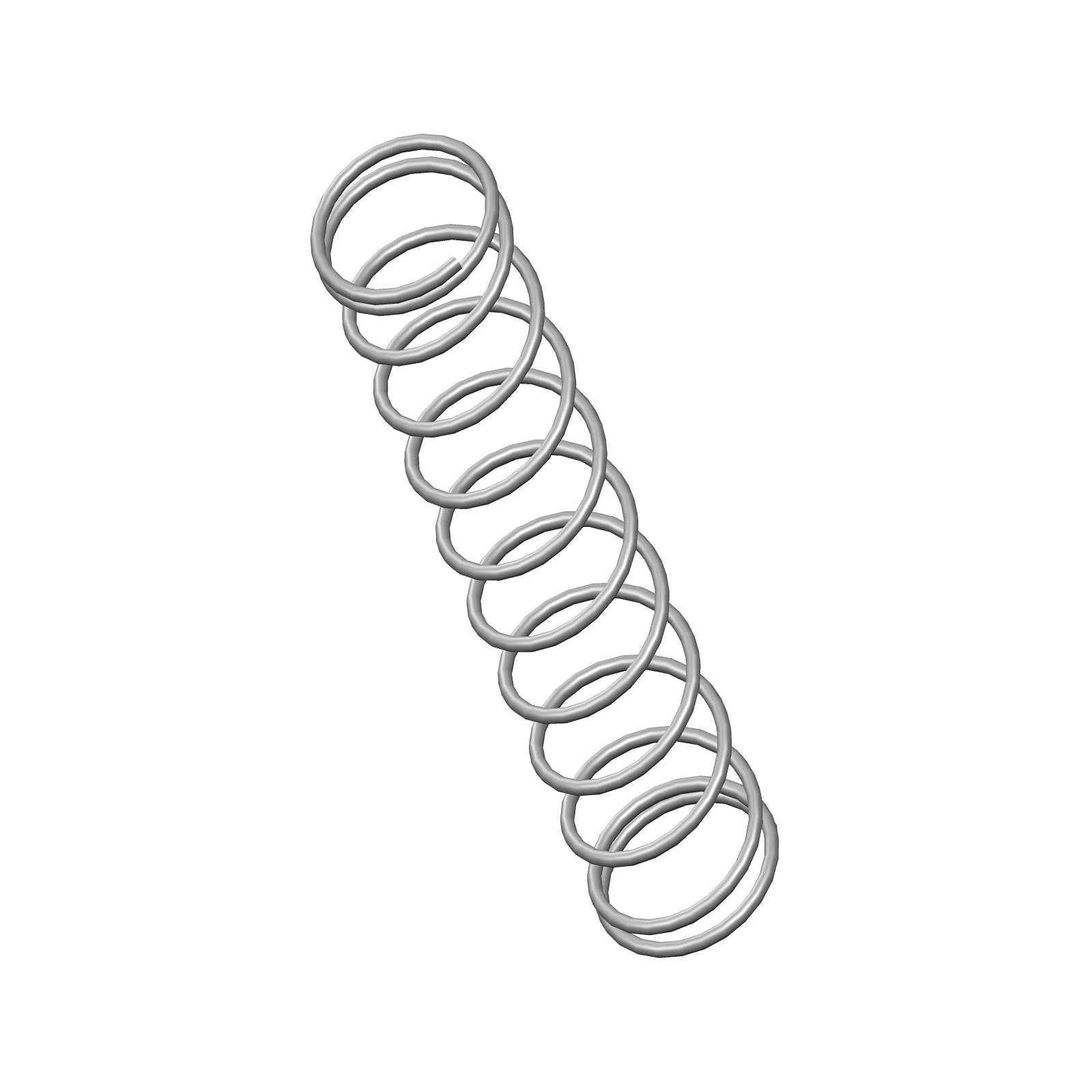 Zinc Compression Spring 53.98mm Long (11.13 OD x 0.81)  WDC676 (2 pack) from Century