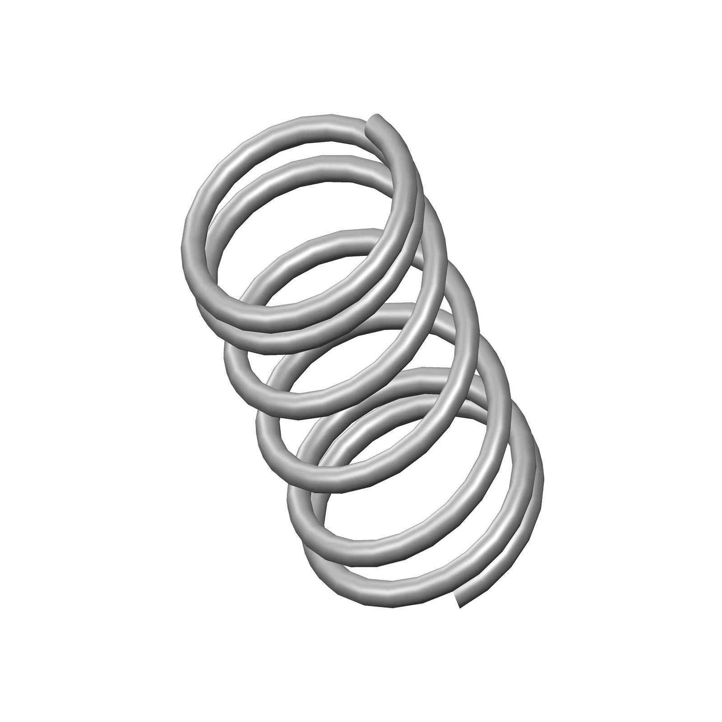 Zinc Compression Spring 38.1 mm Long (12.7 OD x 1.04 WD) C704 (each) from Century