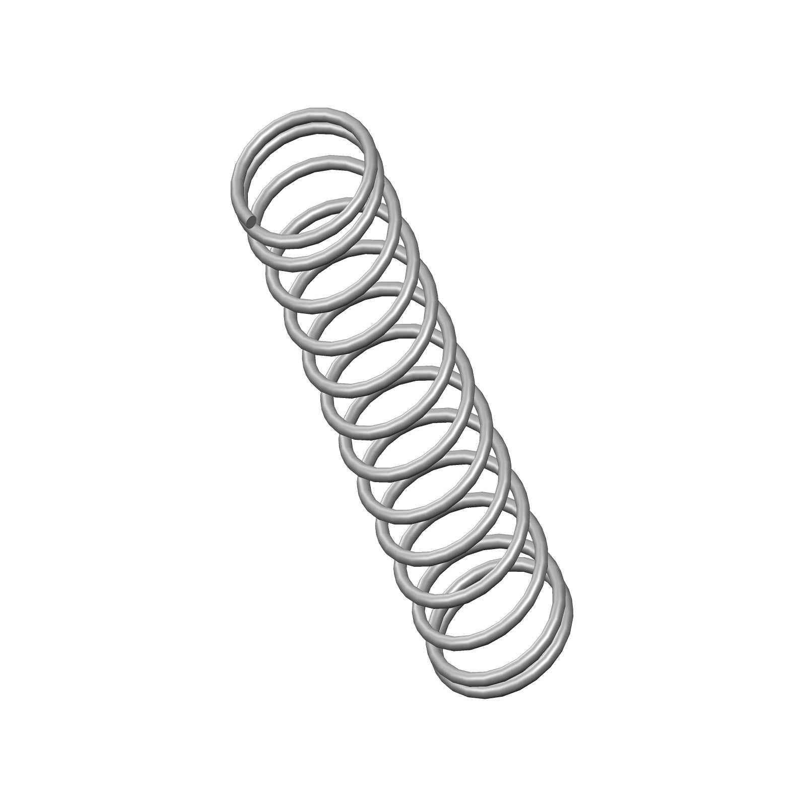 Zinc Compression Spring 50.8mm Long (19.05 OD x 2.03 WD) C750 (each) from Century