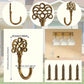 Antique Look Regina crown Robe hook, cup hook & more 30mm long