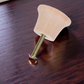 Natural Wood Top Hat furniture cabinet knob 25mm dia