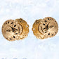 Polished Brass Goodrich Ornate Knob 63mm Dia-Vintique Concepts