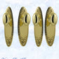 Polished Brass Versaille Door knob W/backplate 205 x 60.mm-Vintique Concepts
