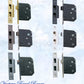 Internal Privacy Lockset & striker plates (57mm Backset) -Various finishes--Vintique Concepts