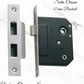Internal Privacy Lockset & striker plates (57mm Backset) -Various finishes--Vintique Concepts