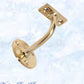 Regal Polished Brass MARY Shelf / handrail Bracket-Vintique Concepts