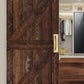 Classico Polished Brass Flush Pull door handle 140mm x 32mm-Vintique Concepts