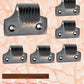 Firenze Antiqued Copper Fluted sash window lift 44mm x 40mm-Vintique Concepts