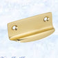 Regal Polished Brass sash Lipped window lift 63 x 32mm-Vintique Concepts