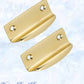 Regal Polished Brass sash Lipped window lift 63 x 32mm-Vintique Concepts
