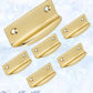 Regal Polished Brass sash Lipped window lift 63 x 32mm-Vintique Concepts