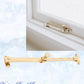 Polished Brass Telescopic window stay 200mm - 295mm Pin Type-Vintique Concepts
