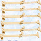 Polished Brass Telescopic window stay 200mm - 295mm Pin Type-Vintique Concepts