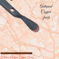 Antiqued Copper window stay 200mm with 4 holes-Base Fixed-Vintique Concepts