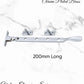 Chrome plated Brass window stay 200mm with 4 holes-Base Fixed (Copy)