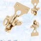 Regal Polished Brass Fanlight Catch 57mm x 50mm-Vintique Concepts