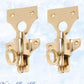 Regal Polished Brass Fanlight Catch 57mm x 50mm-Vintique Concepts