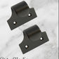 Regal Matt Black Brass Traditional sash window lift 49mm x 40mm-Vintique Concepts