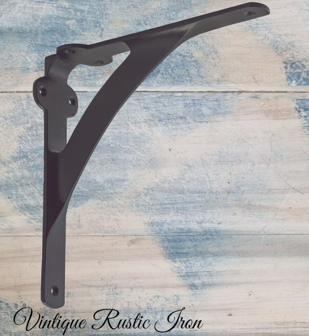 Cast Iron Large Wall Bracket "GWENDOLENE"200mm x 200mm-Vintique Concepts