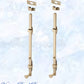 Panic Long Barrel Bolt -Polished Brass 450mm Long-Vintique Concepts