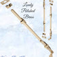 Panic Long Barrel Bolt -Polished Brass 450mm Long-Vintique Concepts