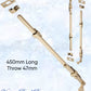 Panic Long Barrel Bolt -Polished Brass 450mm Long-Vintique Concepts