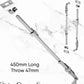 Panic Long Barrel Bolt -Chrome Plated 450mm Long-Vintique Concepts