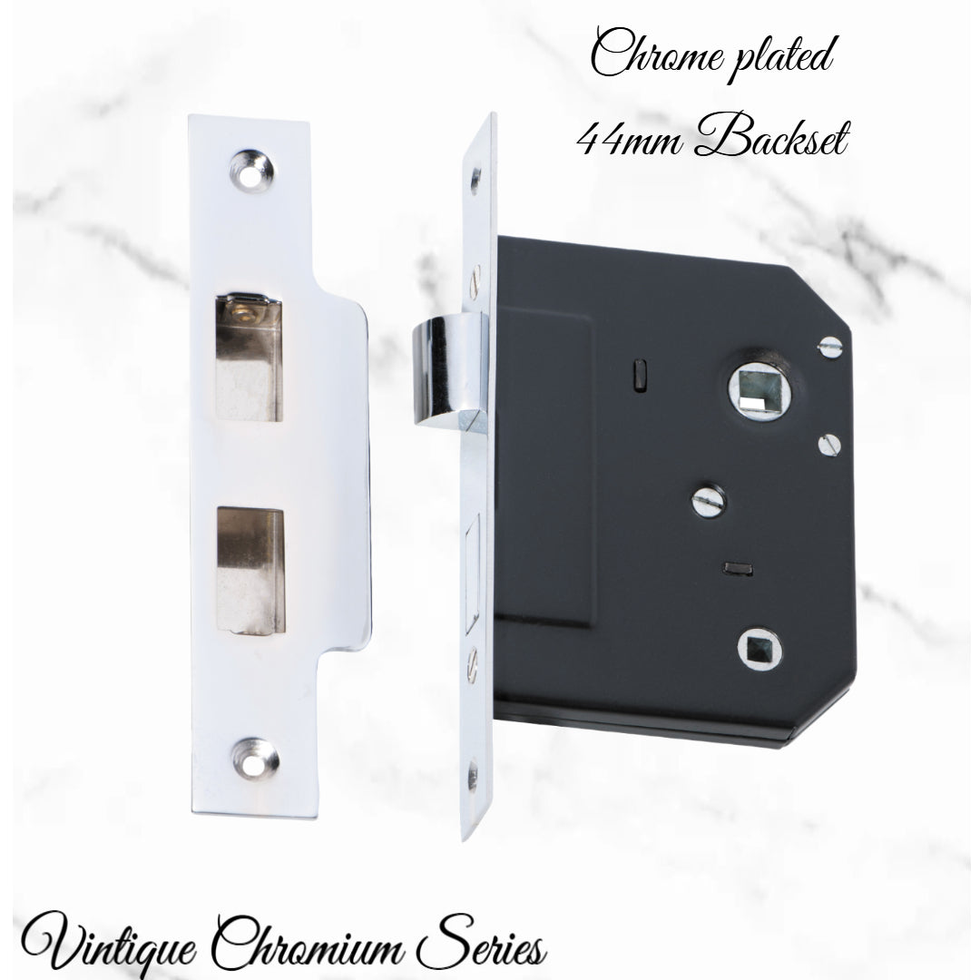 Internal Privacy Lockset & striker plates (44mm Backset) -Various finishes-Vintique Concepts