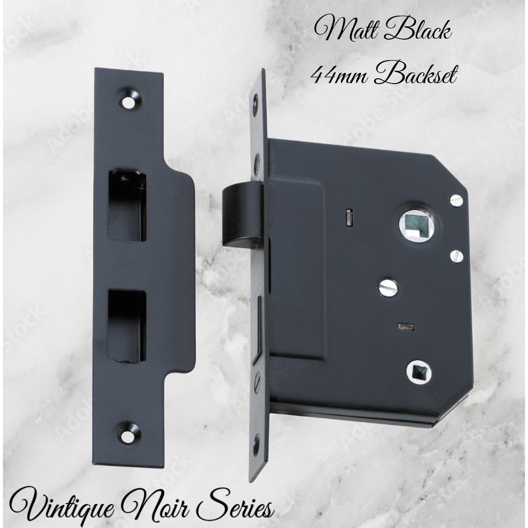 Internal Privacy Lockset & striker plates (44mm Backset) -Various finishes-Vintique Concepts