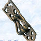 Regal 3 Ball Drop Ring Antiqued Brass Drawer handle-Vintique Concepts