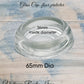 Floor glass cup Furniture protector 65mm Dia-Vintique Concepts