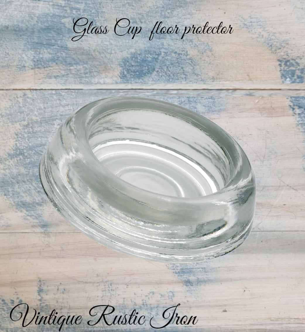 Floor glass cup Furniture protector 78mm Dia-Vintique Concepts