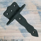 Rustic Iron Henry's Long Tonge door or gate hinge 90mm arm-Vintique Concepts