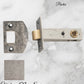 Door Split Cam Tube Latch- 70mm Backset-Different Finishes-Vintique Concepts