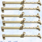 Standard Brass Telescopic window stay 200mm - 295mm Pin Type-Vintique Concepts